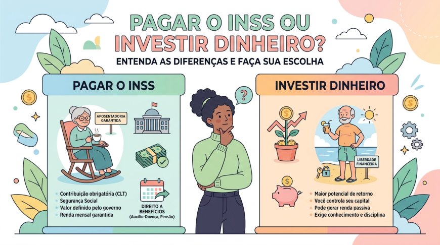 Vale mais pagar o INSS ou investir por conta própria?