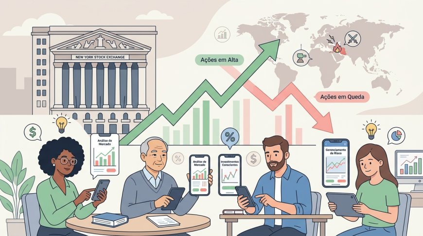 Wall Street fecha com sinais mistos após ataques ao Irã