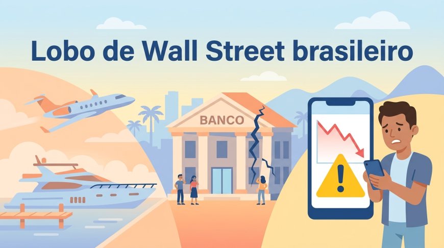Banco Master: O Lobo de Wall Street brasileiro e o risco do seu dinheiro